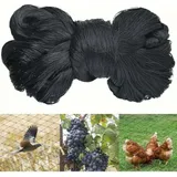 15 M X 15 M Schwarzes Vogelschutznetz, Robustes Vogelschutznetz, Volieren-/hühnerstallnetz, Vogelschutznetz, Schutznetz Für Gemüse- Und Obstgärten