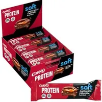 CORNY Proteinriegel Schokolade Caramel Riegel 12 x 45 g