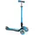 GLOBBER Elite Deluxe mit Leuchtrollen sky blue