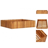 vidaXL Garten-Hochbeet 100 x x 25 cm Massivholz Akazie