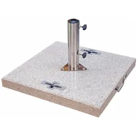 Doppler Schirmständer Granit 70 x 70 x 8 cm Mehrfarbig