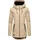 Ragwear Damen, warme Winterjacke kurz wasserdicht mit Kapuze Zuzka Winter Taupe24 Gr. 6XL - 6XL