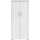 MÖBELPARTNER Aktenschrank weiß 3 Fachböden 65,0 x 34,0 x 147,0 cm