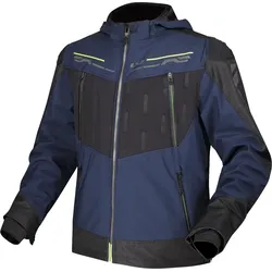 LS2 Zirconium wasserdichte Motorrad Textiljacke, schwarz-blau, Größe 3XL für Männer
