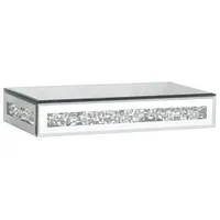 Mirrors and More Wandregal Glitty 30 x 5,5 x 15 cm Grau