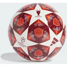 adidas UCL 24/25 Knockout Phase Club Ball weiß|rot 5