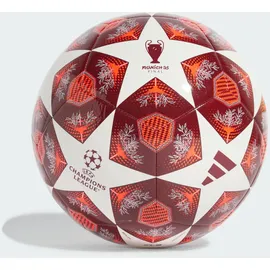 adidas UCL 24/25 Knockout Phase Club Ball weiß|rot 5