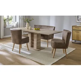 HELA Tische Kulissentisch 140-220 x 76 x 90 cm Eiche Sonoma