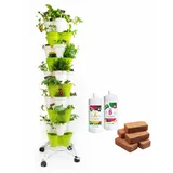 Hexagro Pflanz-Bundle Poty L mit Starter Kit, mit Bewässerungssystem und Zubehör