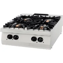 MAXIMA - 4 Brenner - Tiefe 90cm - Gas
