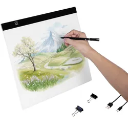 VEVOR LED Leuchttisch Leuchttablet B4 Tracing Pad USB-betriebene Leuchtbox