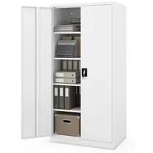 Jan Nowak KADO Aktenschrank 185x90x60 cm Weiß