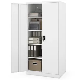 Jan Nowak KADO Aktenschrank 185x90x60 cm Weiß