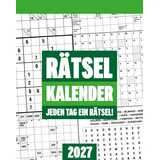 labonté buch + kalender gbr Rätsel Abreißkalender 2027 Tischkalender