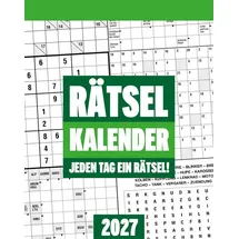 labonté buch + kalender gbr Rätsel Abreißkalender 2027 Tischkalender
