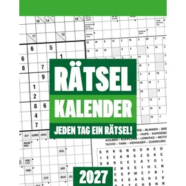 labonté buch + kalender gbr Rätsel Abreißkalender 2027 Tischkalender