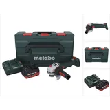 Metabo WB 18 LT BL 11-125 Quick Akku Winkelschleifer 18 V 125 mm Brushless + 1x Akku 5,5 Ah + Ladegerät + metaBOX