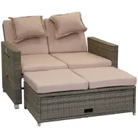 greemotion Bahia Twin Loungesofa grau/sand