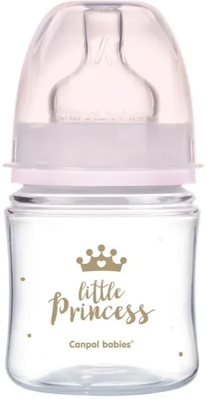 Canpol babies Royal Baby Babyflasche 0m+ Pink 1 St.