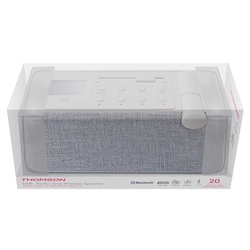 Thomson portabler Lautsprecher DAB-Radio DAB05 weiß grau TH357905 Portable-Lautsprecher