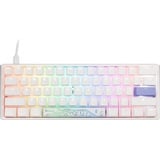 Ducky One 3 Classic Pure White Mini Tastatur, RGB, MX SILENT RGB RED, USB, US