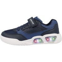 GEOX J ILLUMINUS Boy Sneaker, Navy/AVIO, 35 EU