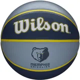 Wilson Basketball NBA TEAM TRIBUTE, MEMPHIS GRIZZLIES, Outdoor, Gummi, Größe: 7