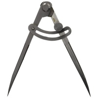 VOGEL-GERMANY Vogel Spitzzirkel Stahl blank genietet, 150mm, 302412