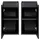 [en.casa] Unterschrank Skelbolu 30 x 60 x 40 cm Schwarz