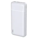 M2 Tec Powerbank 20.000 mAh USB3 USB-C schnellladen schlankes Design Slim (White)