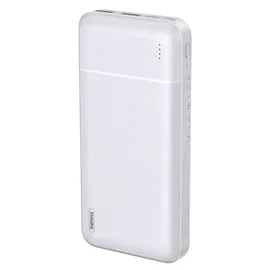 M2 Tec Powerbank 20.000 mAh USB3 USB-C schnellladen schlankes Design Slim (White)