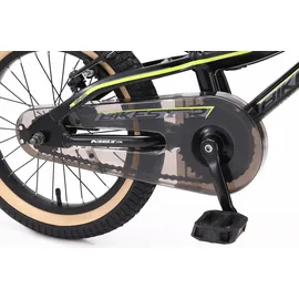 Bikestar Kinderfahrrad 16 Zoll RH 25 cm grün/schwarz