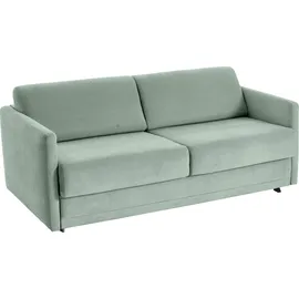 Atlantic Home Collection Schlafcouch 2-Sitzer Mintgrün