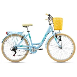 Cityrad »Cantaloupe«, 6 Gänge, Reifengröße: 28", blau
