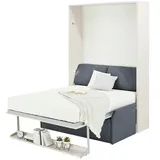 nehl Schrankbett  2weiRaumWunder , blau , Maße (cm): B: 194 H: 230 T: 119.0