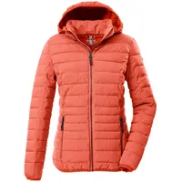 G.I.G.A. DX by killtec Damen Steppjacke/Funktionsjacke in Daunenoptik mit Kapuze GW 49 WMN QLTD JCKT, apricot, 46,