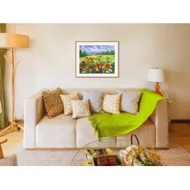 Schipper 609130824 - Malen nach Zahlen, Blumenwiese, 40 x 50 cm