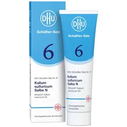 DHU Nr. 6 Kalium sulfuricum N D 4 Salbe 50 g Salbe