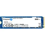 Kingston NV3 NVMe SSD 500GB, M.2 2280 / M-Key / PCIe 4.0 x4 (SNV3S/500G)