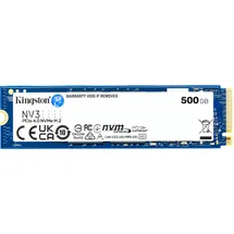 Kingston NV3 NVMe SSD 500GB, M.2 2280 / M-Key / PCIe 4.0 x4 (SNV3S/500G)