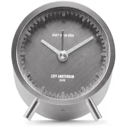 LEFF AMSTERDAM - TUBE ALARM CLOCK - steel