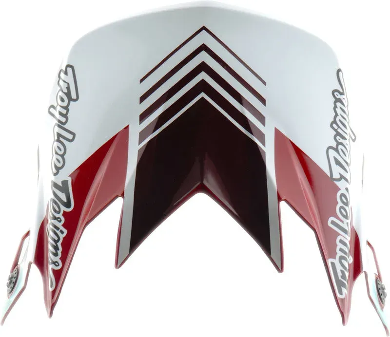 Troy Lee Designs Gp Pro Motocrosshelmschirm Segment Rot