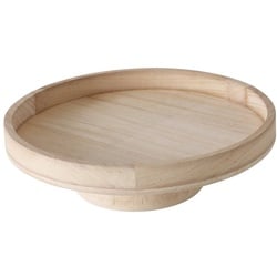 BOLTZE Tablett Naina Ø 30 cm Holz Braun