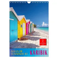 Calvendo Karibik - Inseln im Sonnenlicht (Wandkalender 2026 DIN