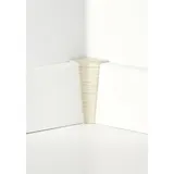 Classen Sockelleisten-Innenecke Classen Innenecke für Clip-Leiste foliert 58 x 19 weiß