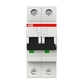 ABB Stotz S&J Sicherungsautomat 6kA 10A C 2p S202-C10
