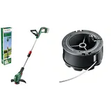 Bosch Akku-Rasentrimmer UniversalGrassCut 18V-26-500 & Bosch Fadenspule UniversalGrassCut (Länge: 6m, Dicke: 1.6mm, für Rasentrimmer UniversalGrassCut)