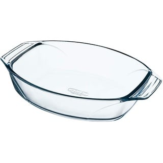 Pyrex 412000 Optimum Bräter oval, 40 x 28 cm