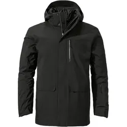SCHÖFFEL Herren Doppeljacke 3in1 Parka Barth M, black, 56