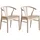 Hammel Furniture Holzstuhl Frida Massivholz beige